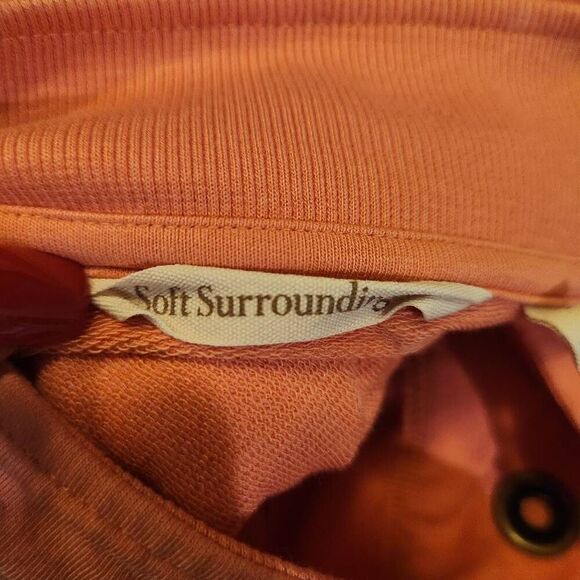 Soft Surroundings Melon Lakshmi Pullover Tunic Small (4832) - Picture 4 of 7